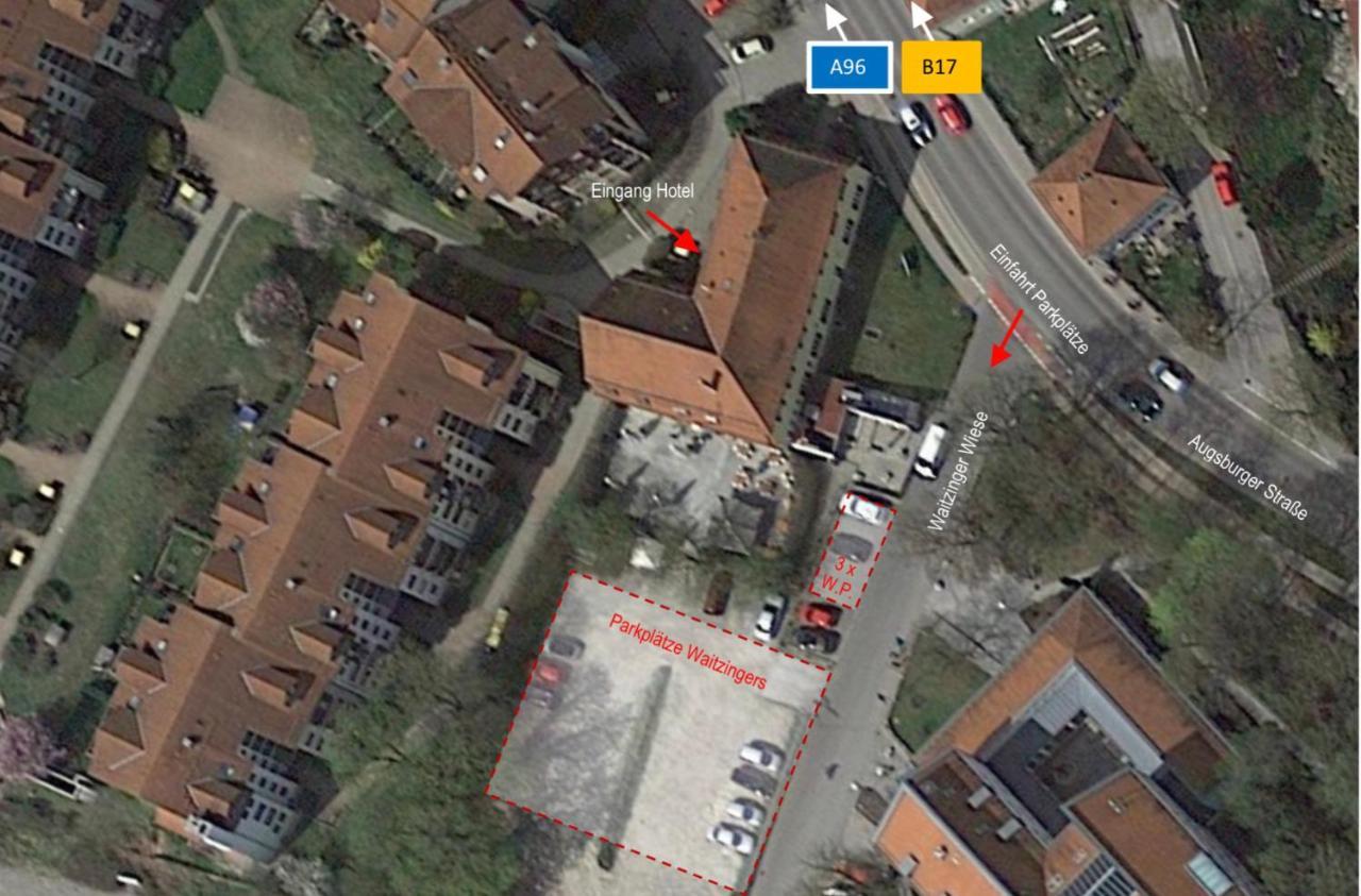 Hotel Waitzingers Landsberg am Lech Exteriör bild